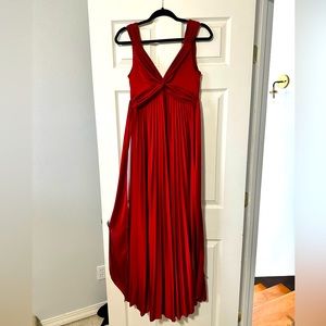 Formal Gown Dark Red